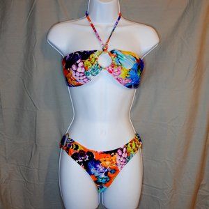 Milly Cabana Floral 2 piece Bikini Size M